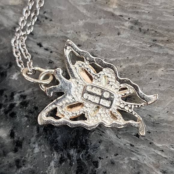 Coleman Butterfly Fine Jewelry 10k 12k 925 Bundle Ring Necklace Bracelet Size OS - Picture 3 of 14